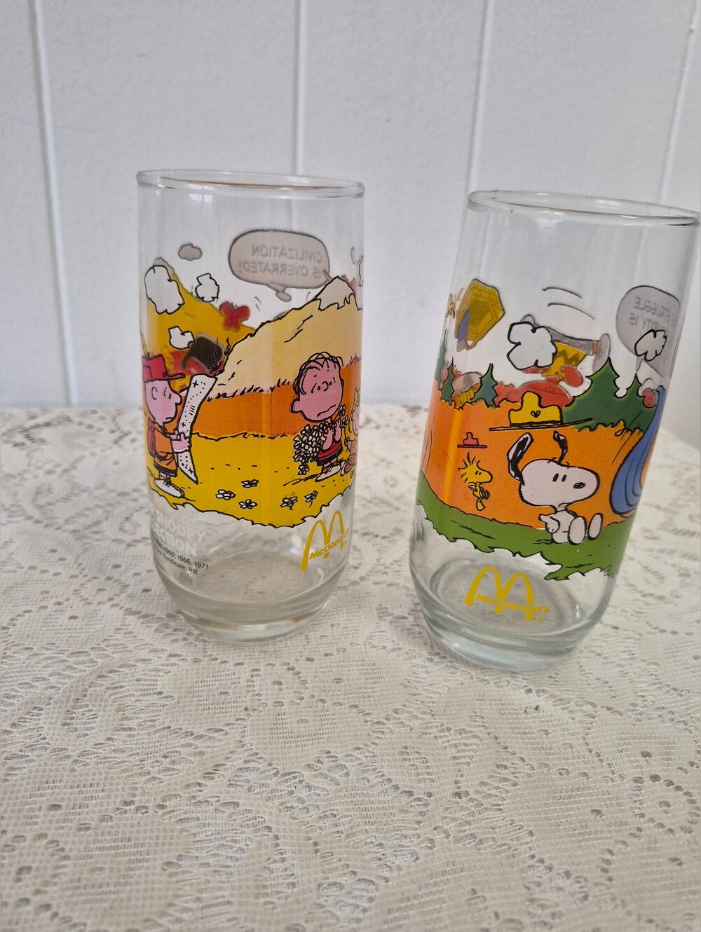 Camp Snoopy Glasses - Picture 3 of 7